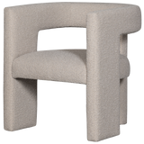 TIWA FAUTEUIL BOUCLE BEIGE