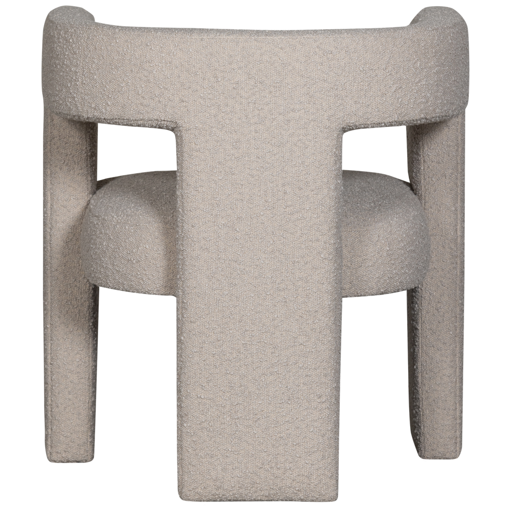TIWA FAUTEUIL BOUCLE BEIGE