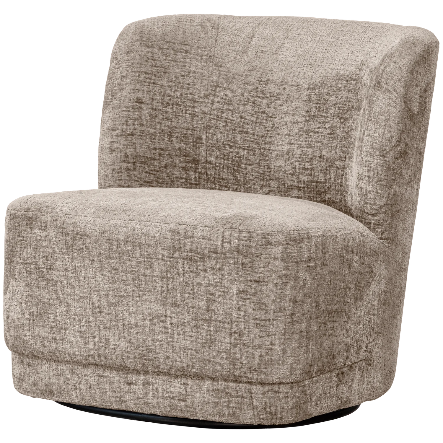 WOOOD - Atty draaifauteuil zand