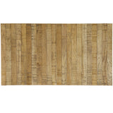 ARMLEUNING FLEXIBEL DIENBLAD EIKEN ANTIQUE AFWERKING - M