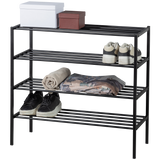 FERRO SCHOENENREK STAPEL VAN 2 METAAL ZWART