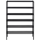 FERRO SCHOENENREK STAPEL VAN 3 METAAL ZWART