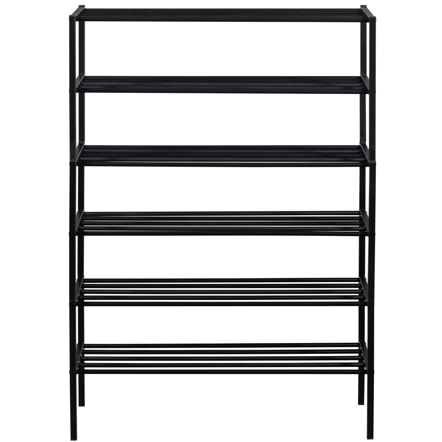 FERRO SCHOENENREK STAPEL VAN 3 METAAL ZWART