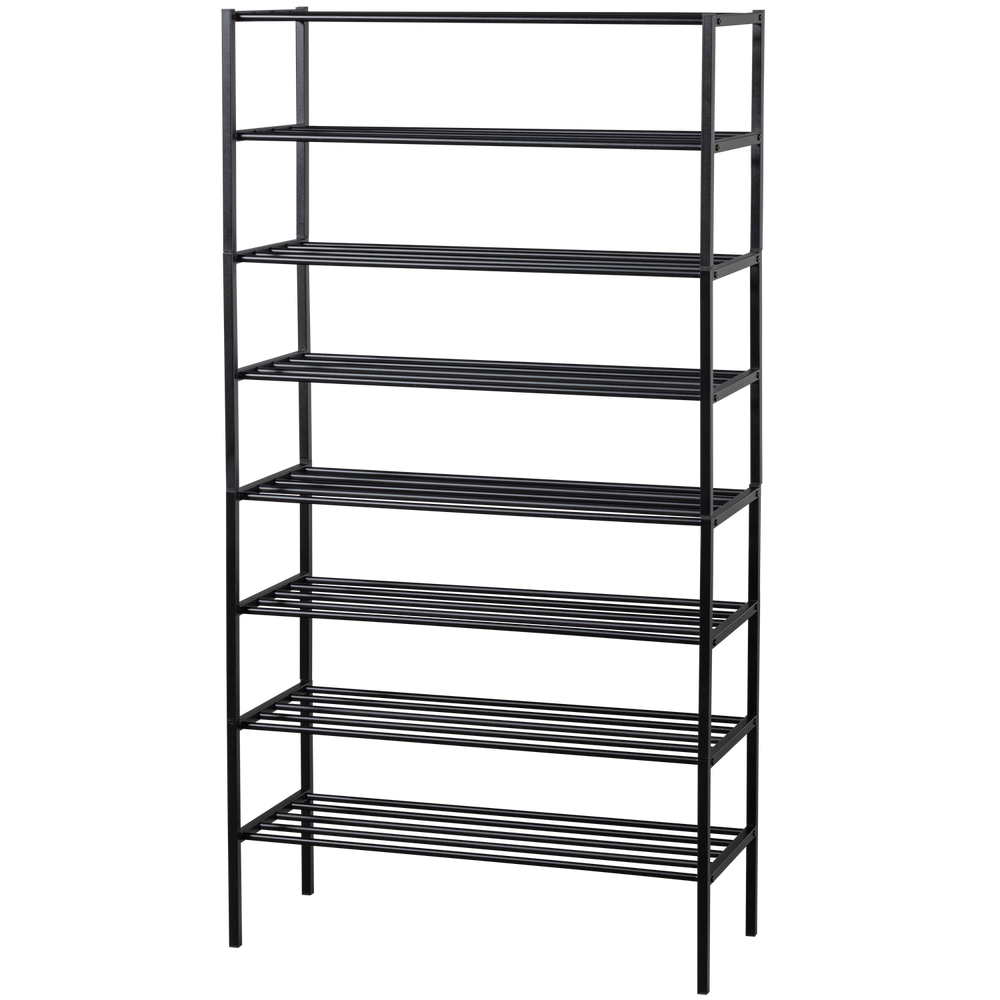 FERRO SCHOENENREK STAPEL VAN 4 METAAL ZWART