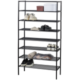 FERRO SCHOENENREK STAPEL VAN 4 METAAL ZWART