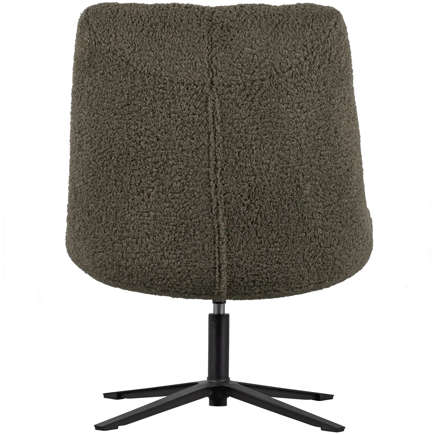 WOOOD - Job draaifauteuil teddy groen