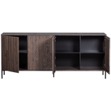 NEW GRAVURE DRESSOIR 200 CM ESSEN FINEER ESPRESSO [fsc]