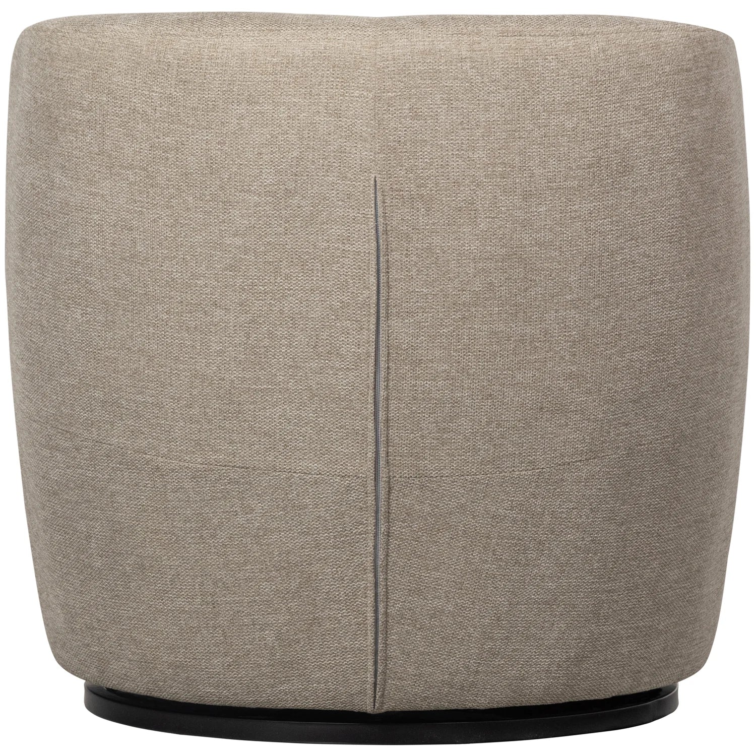 WOOOD - Serra draaifauteuil geweven stof zand