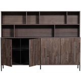 NEW GRAVURE WANDKAST ESSEN FINEER ESPRESSO [fsc]