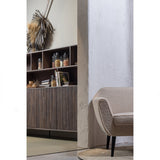 NEW GRAVURE WANDKAST ESSEN FINEER ESPRESSO [fsc]