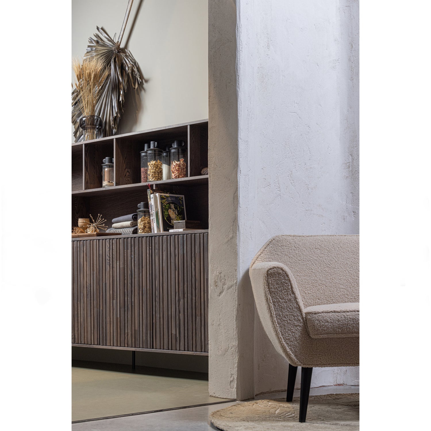 NEW GRAVURE WANDKAST ESSEN FINEER ESPRESSO [fsc]