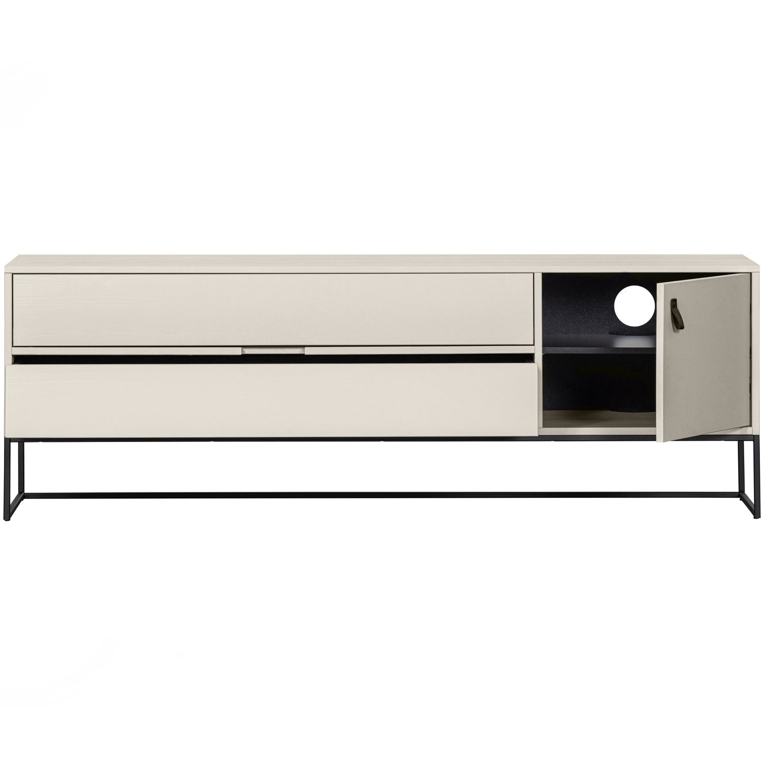 SILAS TV MEUBEL 180 CM GRENEN DUST [fsc]