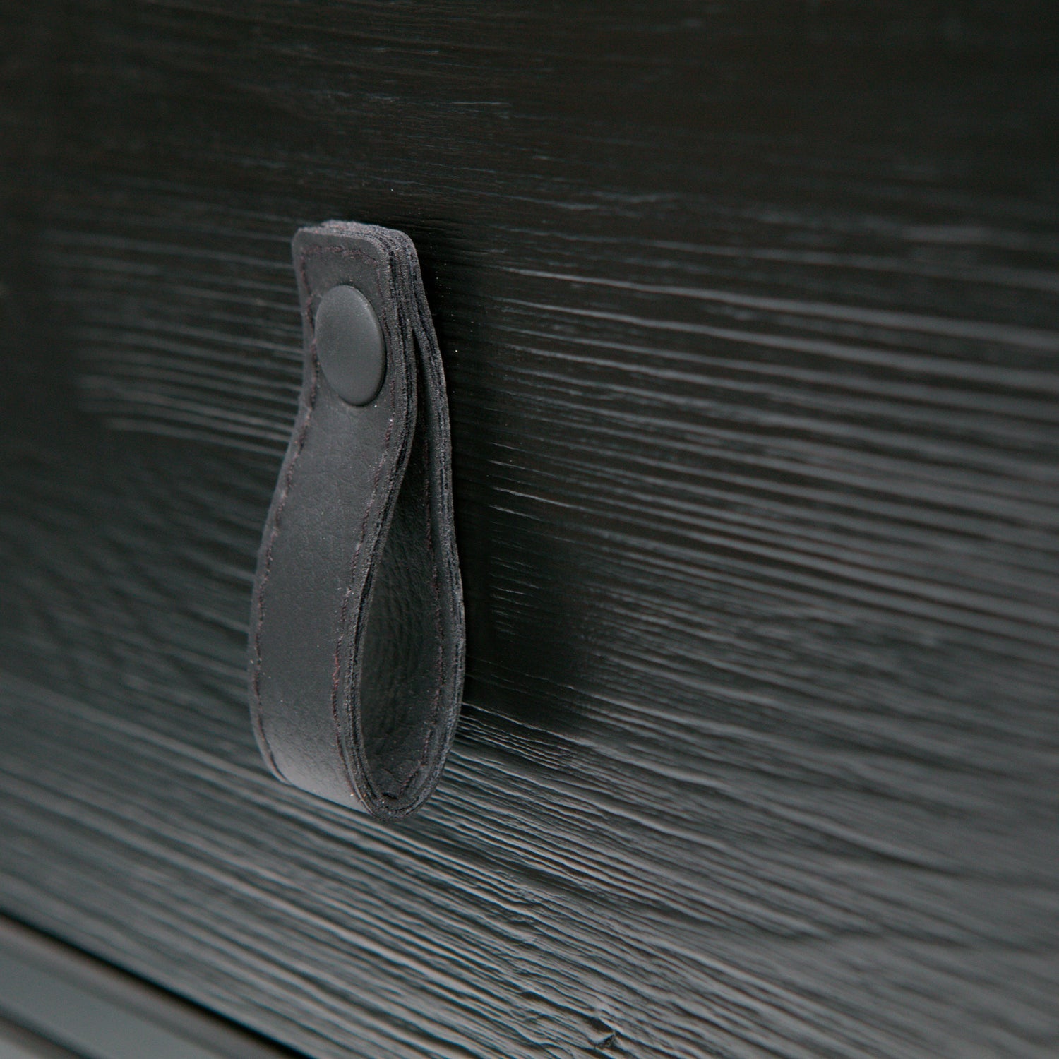 ZOLA NACHTKASTJE MET LADE GEBORSTELD DIEPZWART [fsc]