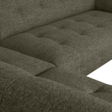 LLOYD HOEKBANK LINKS GROF GEWEVEN GROEN MELANGE