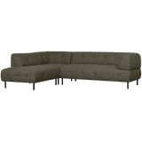 LLOYD HOEKBANK LINKS GROF GEWEVEN GROEN MELANGE