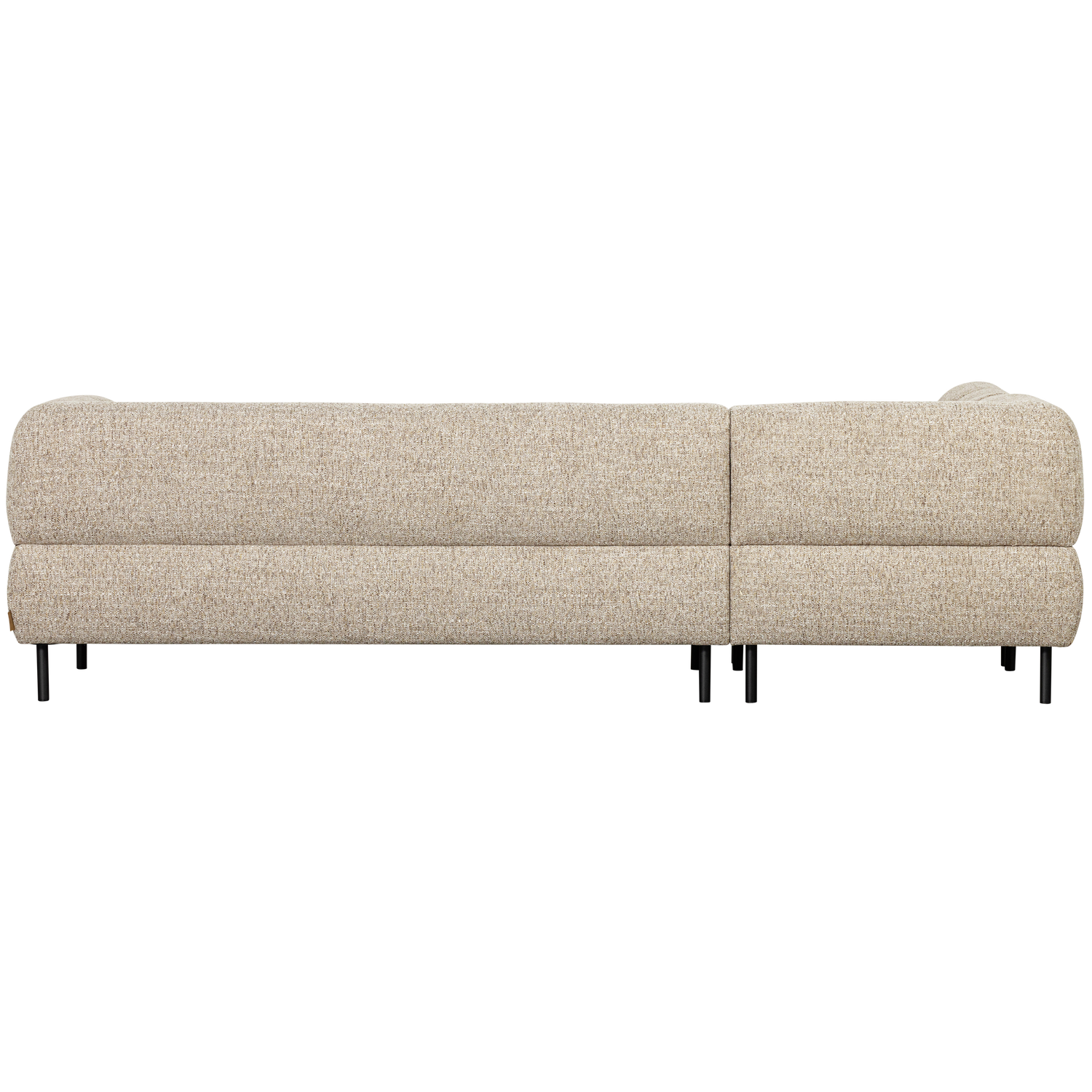 LLOYD HOEKBANK LINKS GROF GEWEVEN NATUREL MELANGE