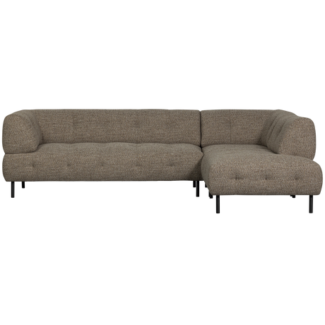 LLOYD HOEKBANK RECHTS GROF GEWEVEN DONKERBRUIN MELANGE