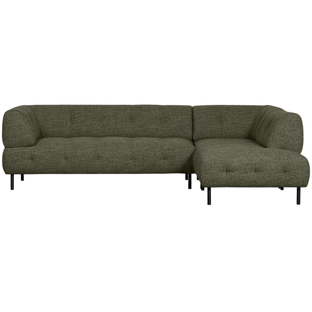 LLOYD HOEKBANK RECHTS GROF GEWEVEN GROEN MELANGE