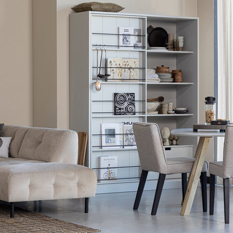 COMBI-TABLO: ORGANISCH ESSEN MIST 130 & 3-STAND POOT [fsc]