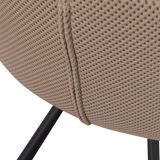 JUNO EETKAMERSTOEL MESH NATUREL