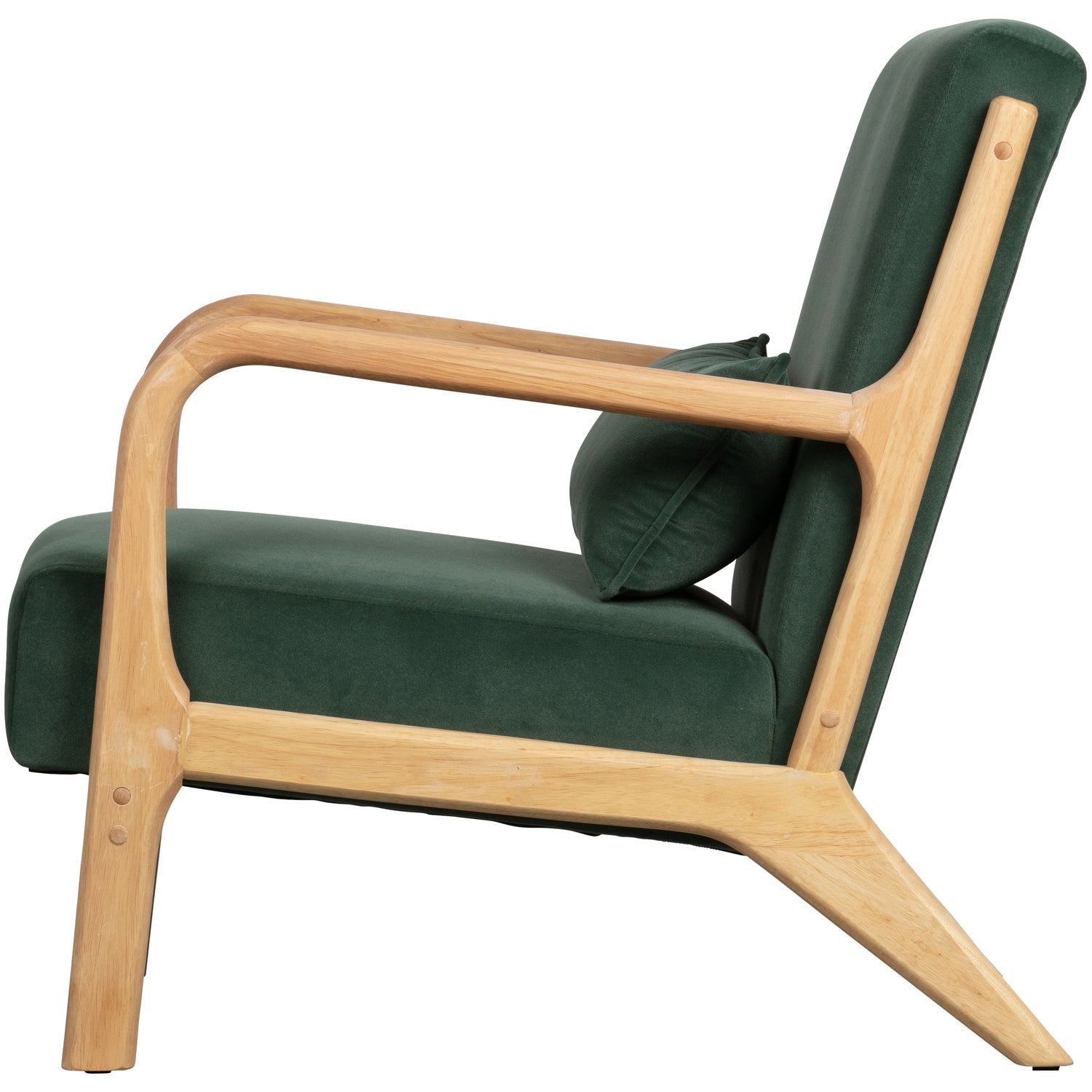 MARK FAUTEUIL VELVET FLESGROEN