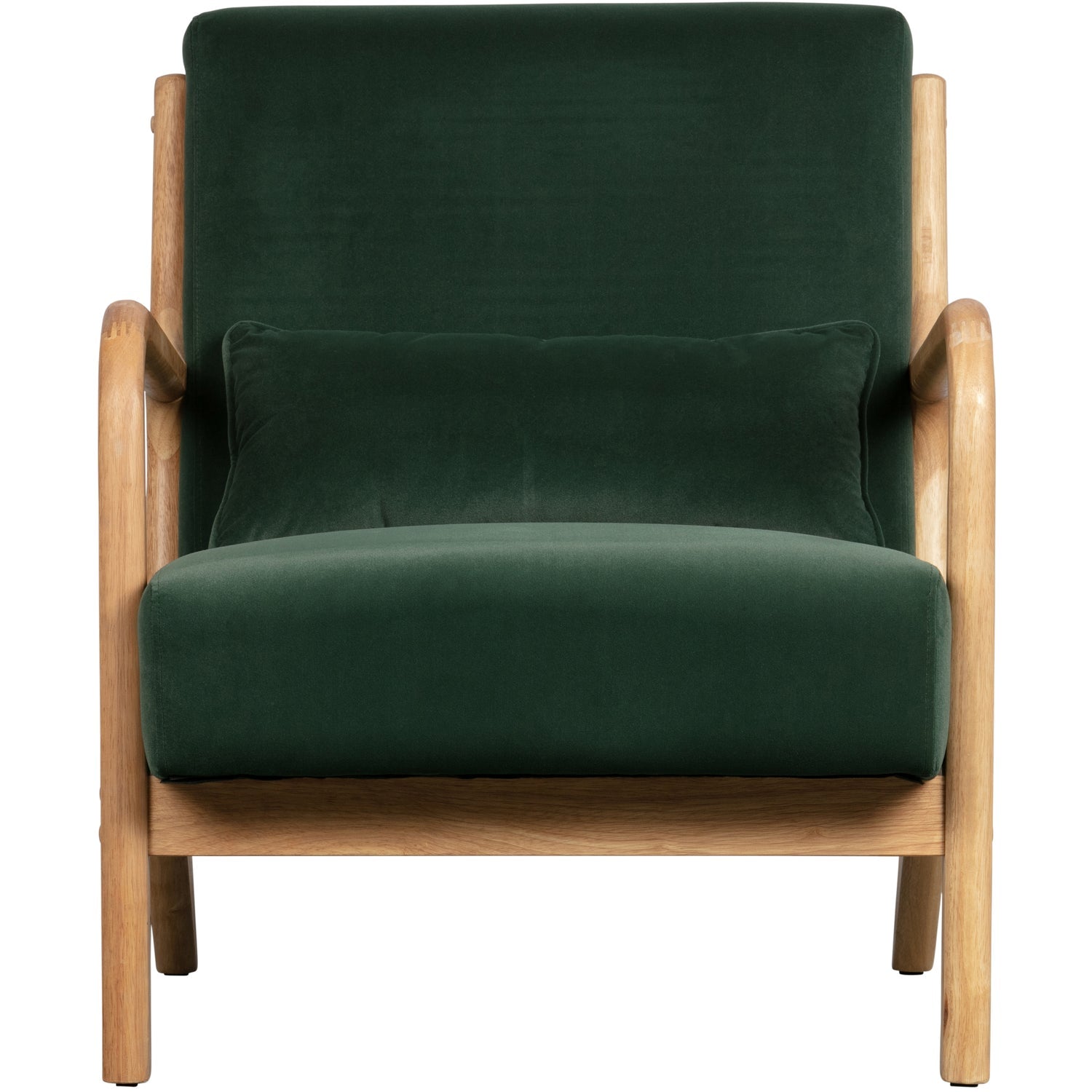 MARK FAUTEUIL VELVET FLESGROEN