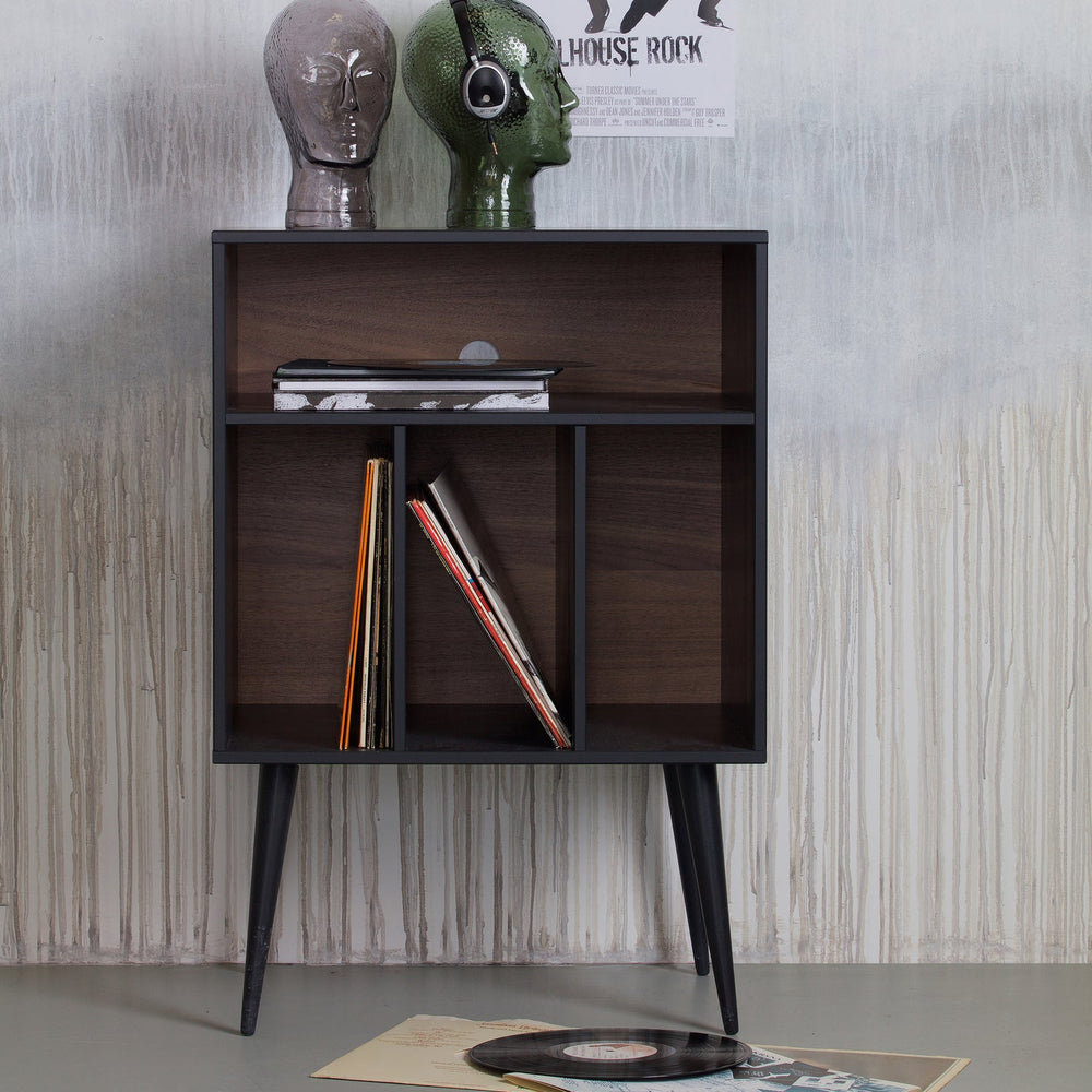 JAMES KASTJE ZWART/WALNOOT [fsc]