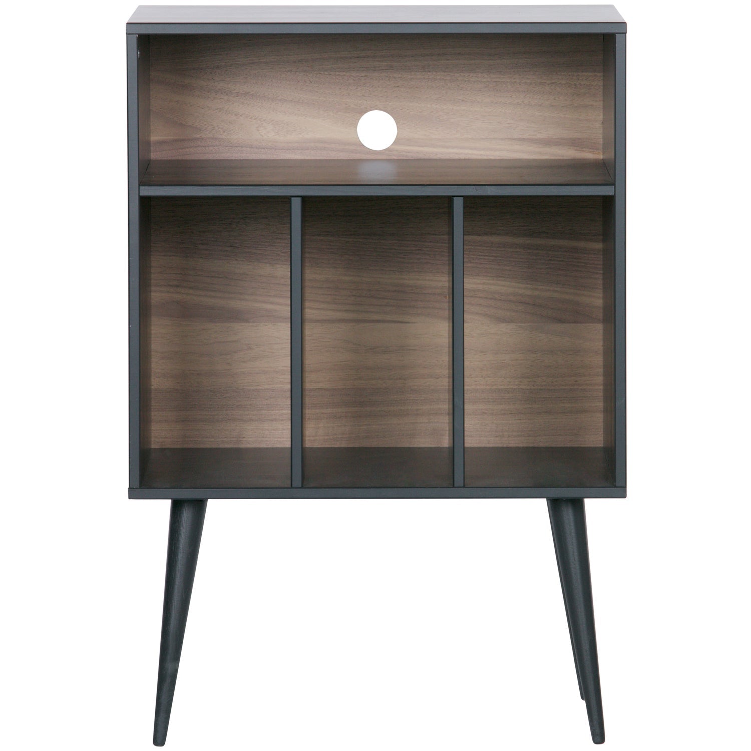 JAMES KASTJE ZWART/WALNOOT [fsc]