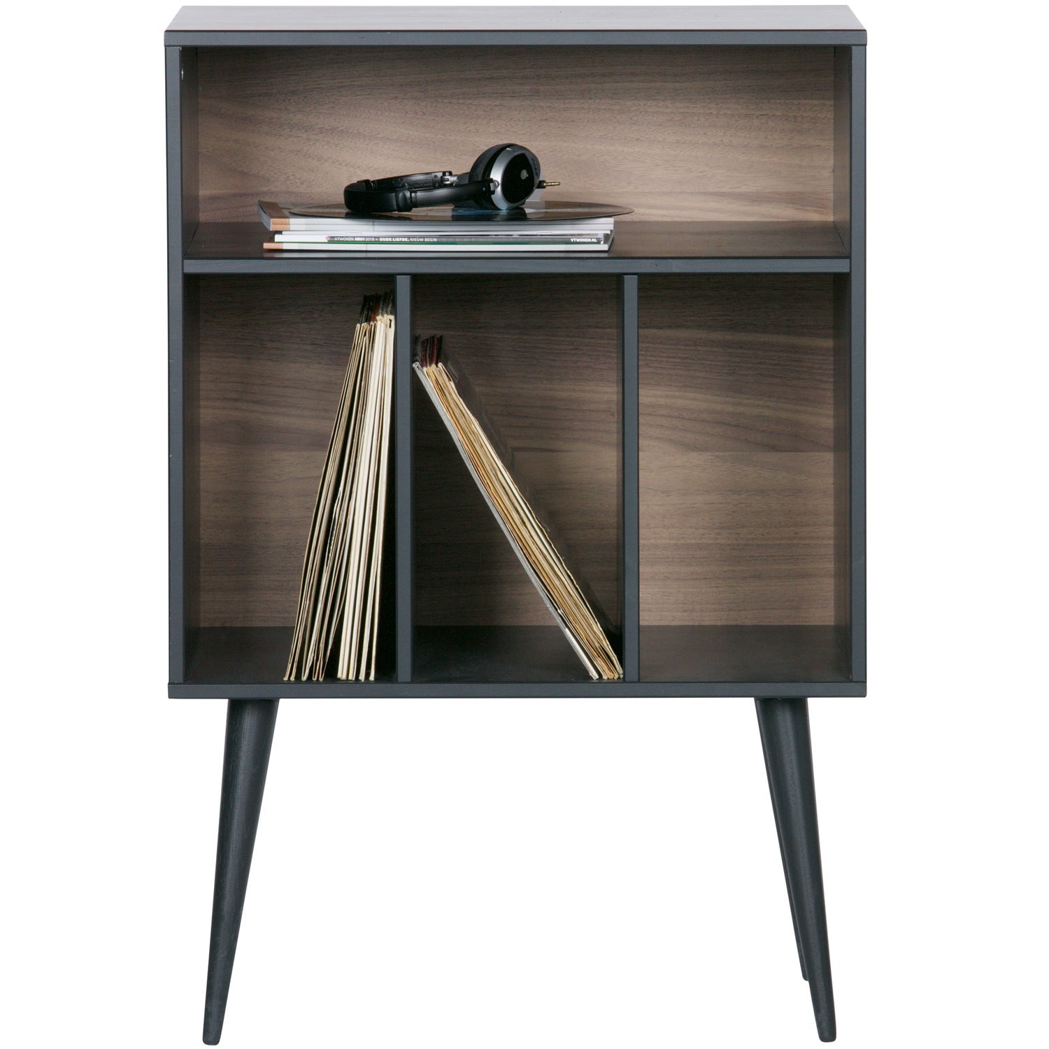 JAMES KASTJE ZWART/WALNOOT [fsc]