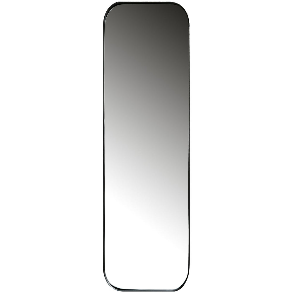 DOUTZEN SPIEGEL METAAL ZWART 170X40 CM