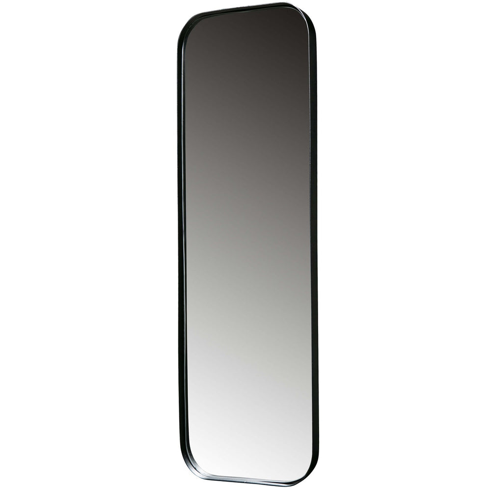 DOUTZEN SPIEGEL METAAL ZWART 170X40 CM