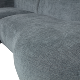 POLLY CHAISE LONGUE LINKS BLAUW/GROEN