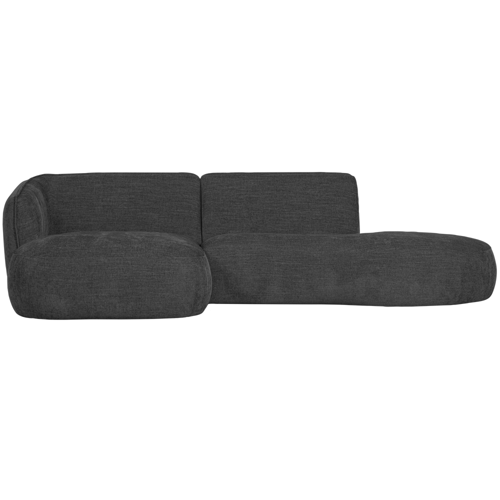 POLLY CHAISE LONGUE LINKS GRIJS