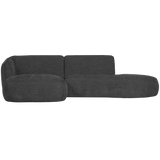 POLLY CHAISE LONGUE LINKS GRIJS