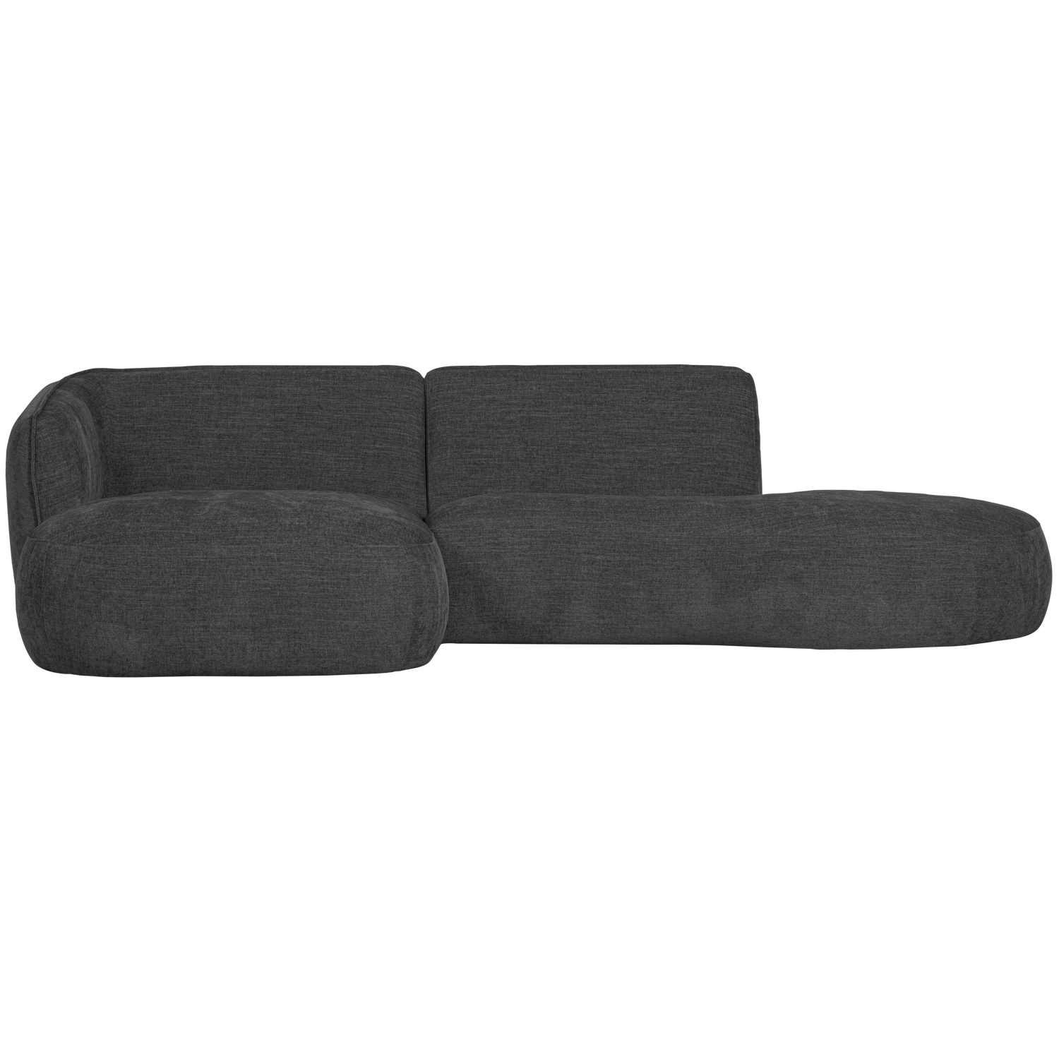 POLLY CHAISE LONGUE LINKS GRIJS