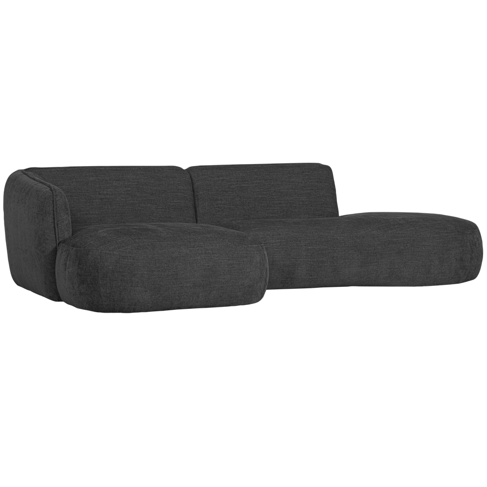 POLLY CHAISE LONGUE LINKS GRIJS