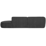 POLLY CHAISE LONGUE LINKS GRIJS
