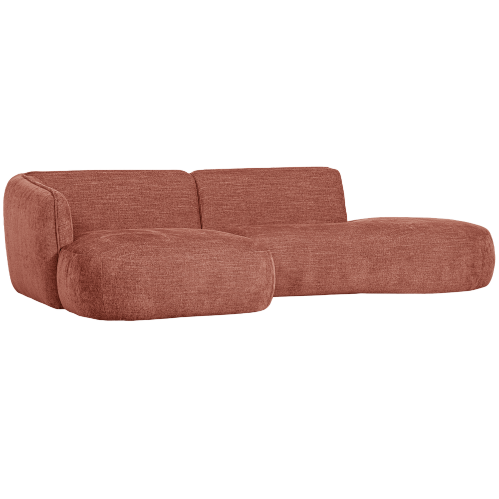POLLY CHAISE LONGUE LINKS ROZE