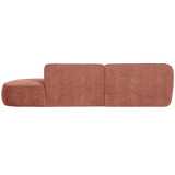 POLLY CHAISE LONGUE LINKS ROZE
