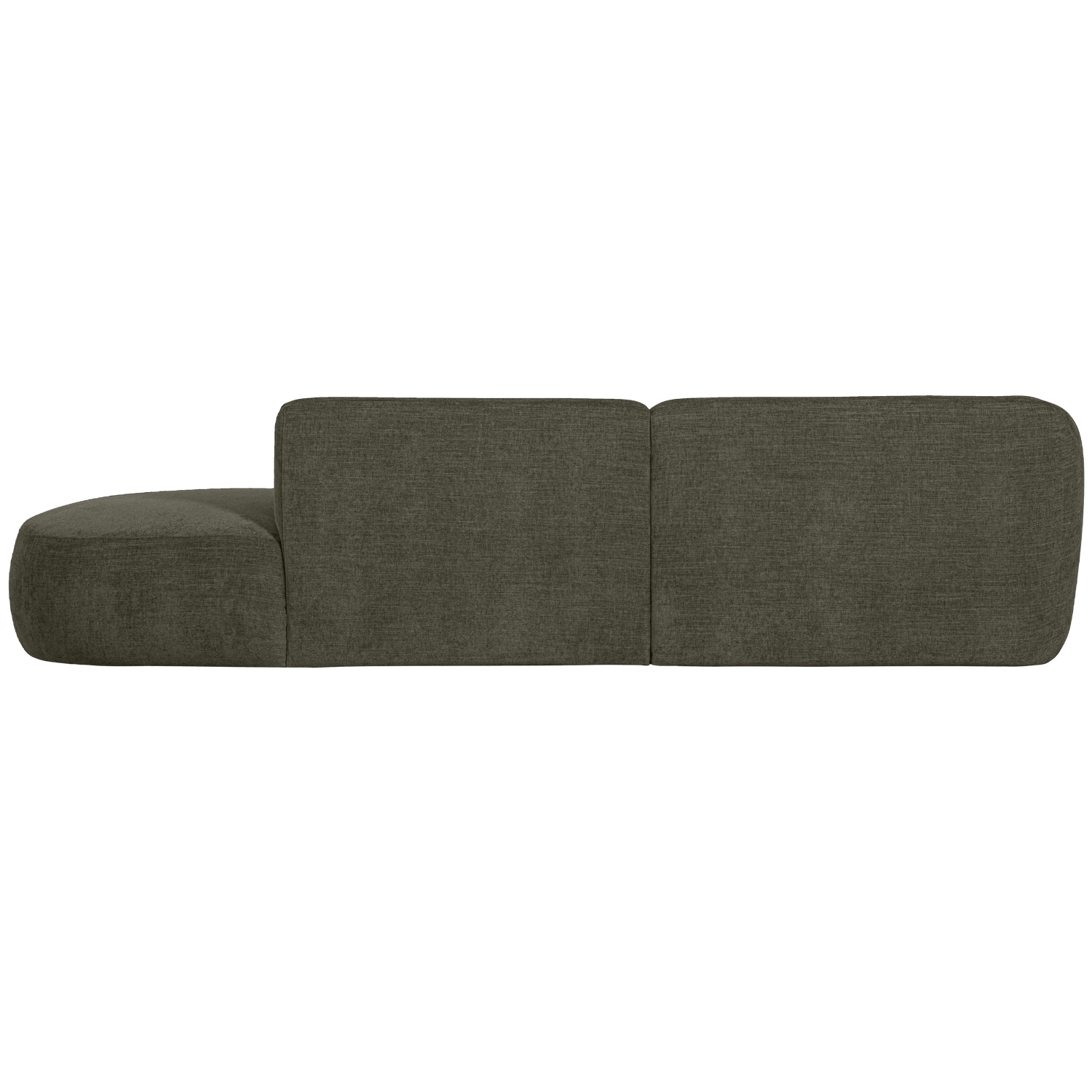 POLLY CHAISE LONGUE LINKS WARM GROEN