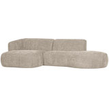 POLLY CHAISE LONGUE LINKS ZAND