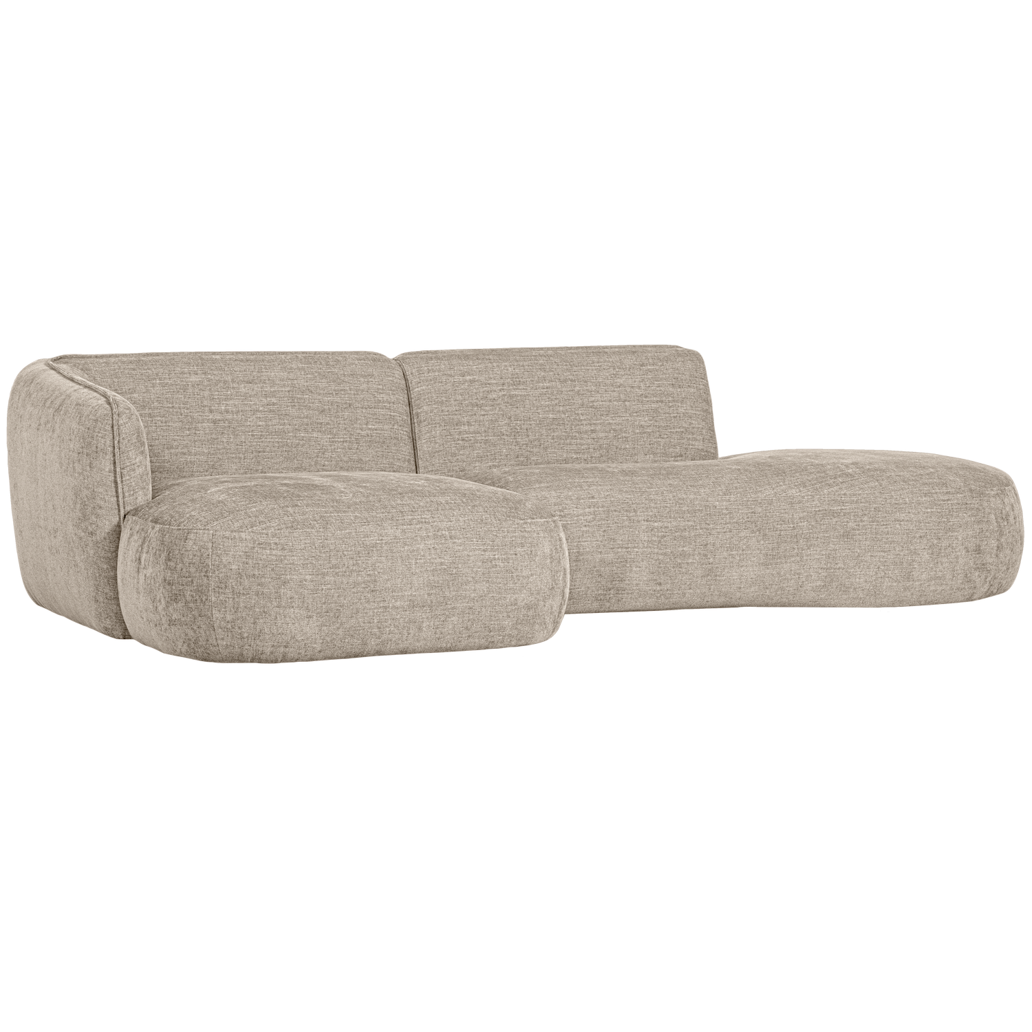 POLLY CHAISE LONGUE LINKS ZAND