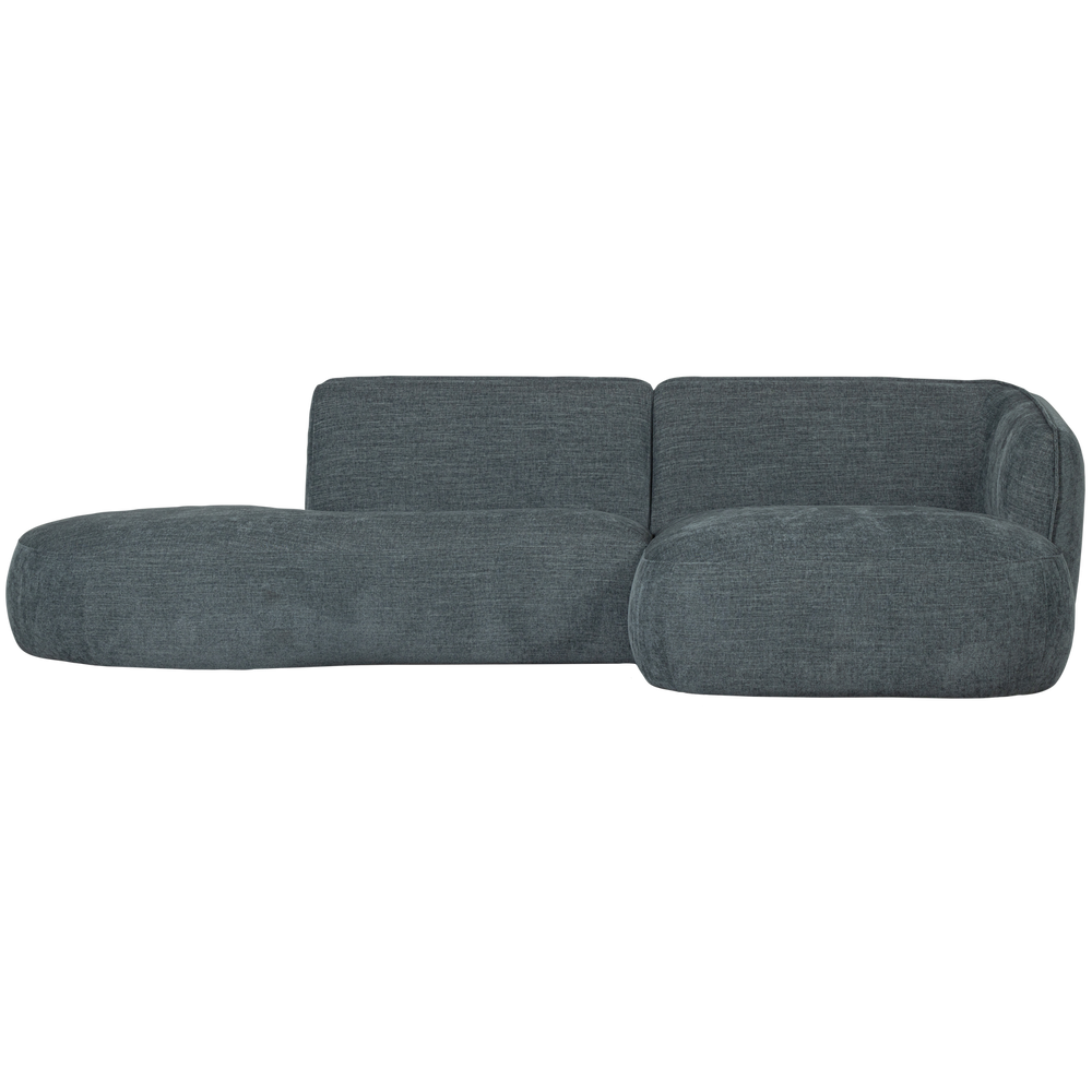POLLY CHAISE LONGUE RECHTS BLAUW/GROEN