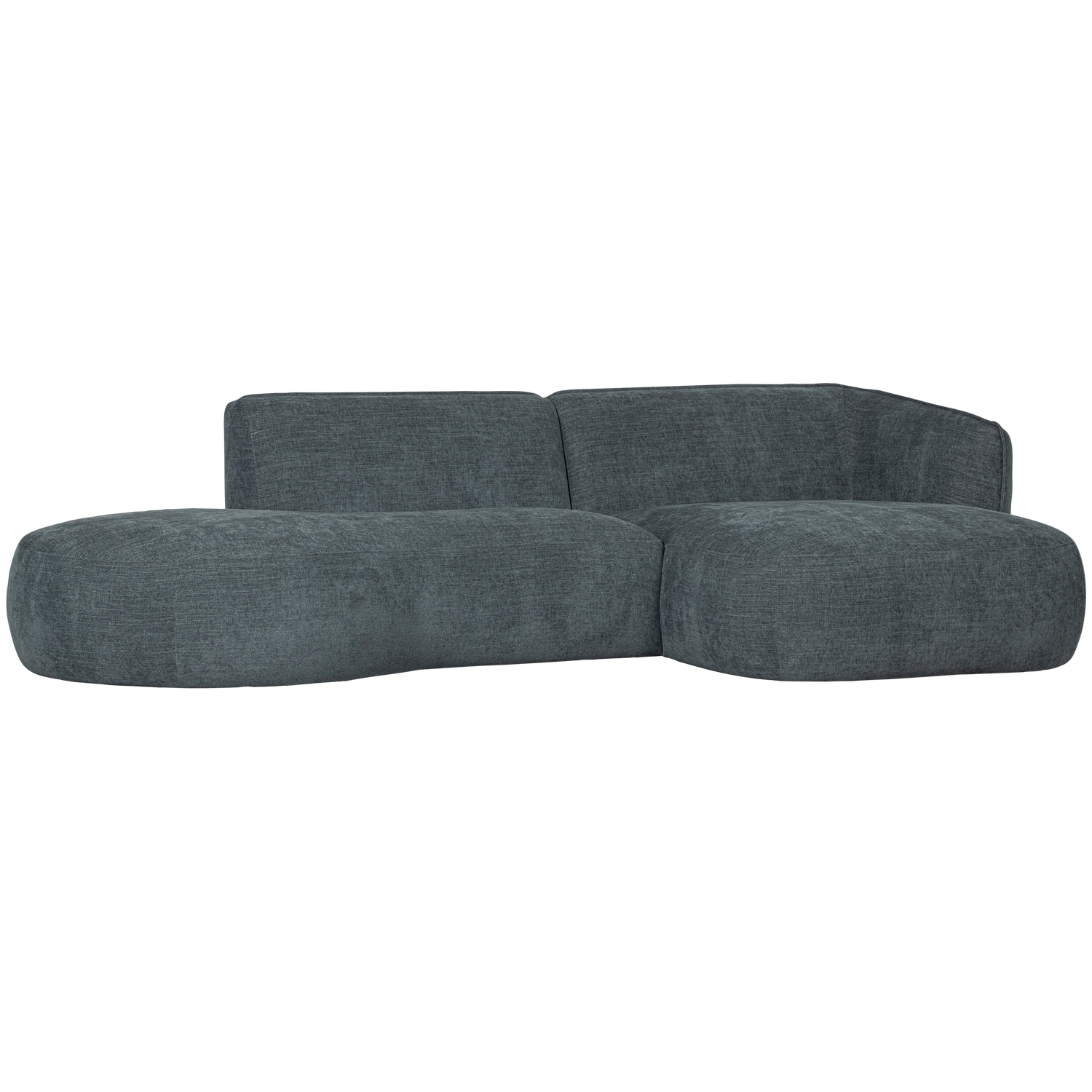 POLLY CHAISE LONGUE RECHTS BLAUW/GROEN