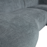 POLLY CHAISE LONGUE RECHTS BLAUW/GROEN