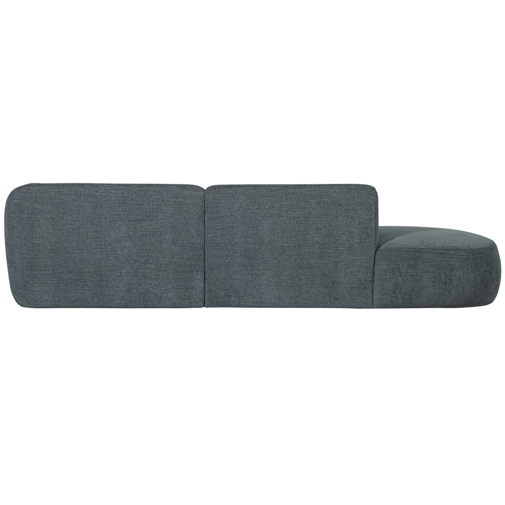 POLLY CHAISE LONGUE RECHTS BLAUW/GROEN