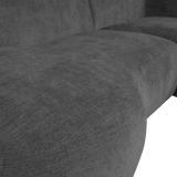 POLLY CHAISE LONGUE RECHTS GRIJS