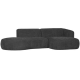 POLLY CHAISE LONGUE RECHTS GRIJS