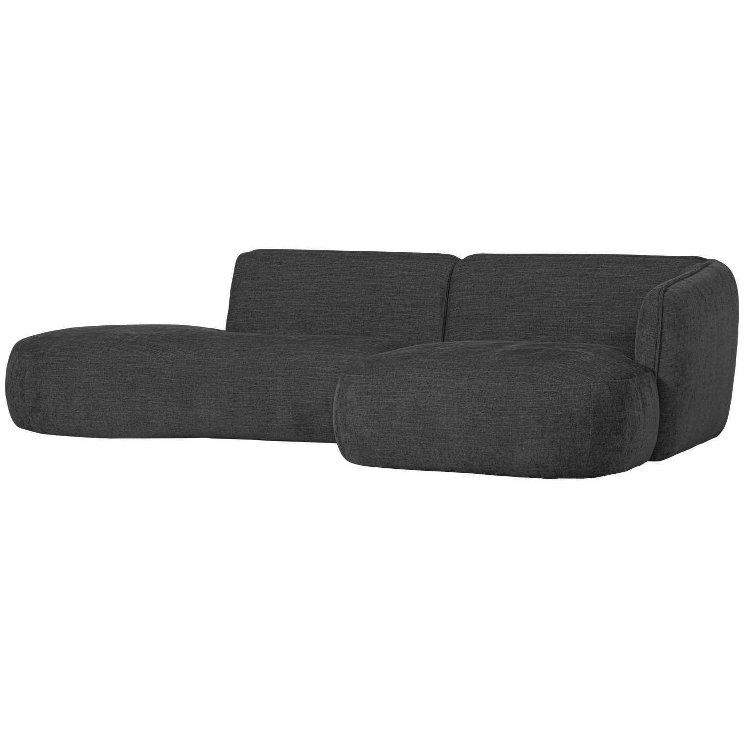 POLLY CHAISE LONGUE RECHTS GRIJS