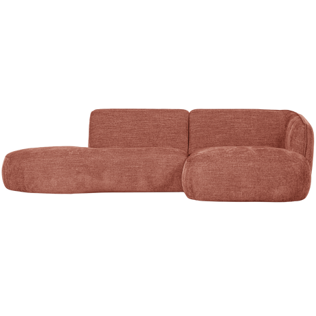POLLY CHAISE LONGUE RECHTS ROZE